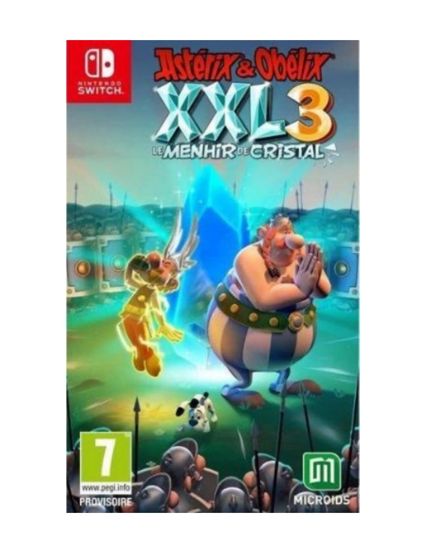 JEU SWITCH ASTERIX ET OBELIX XXL 3 LE MENHIR DE CRISTAL