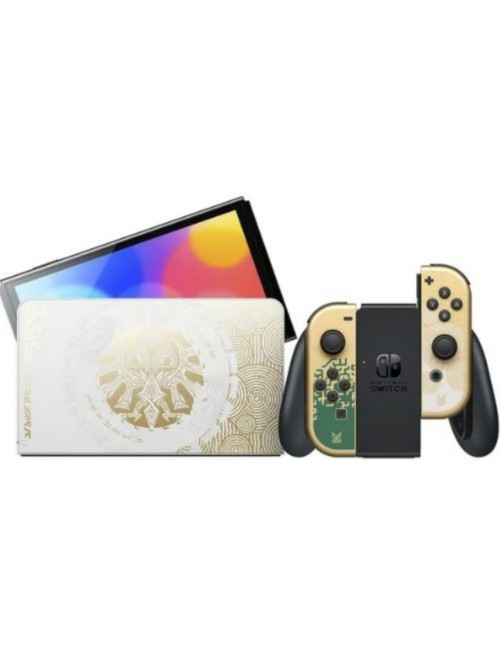 NINTENDO SWITCH OLED EDITION THE LEGEND OF ZELDA - TEARS OF THE KINGDOM + JEU ZELDA TOTK