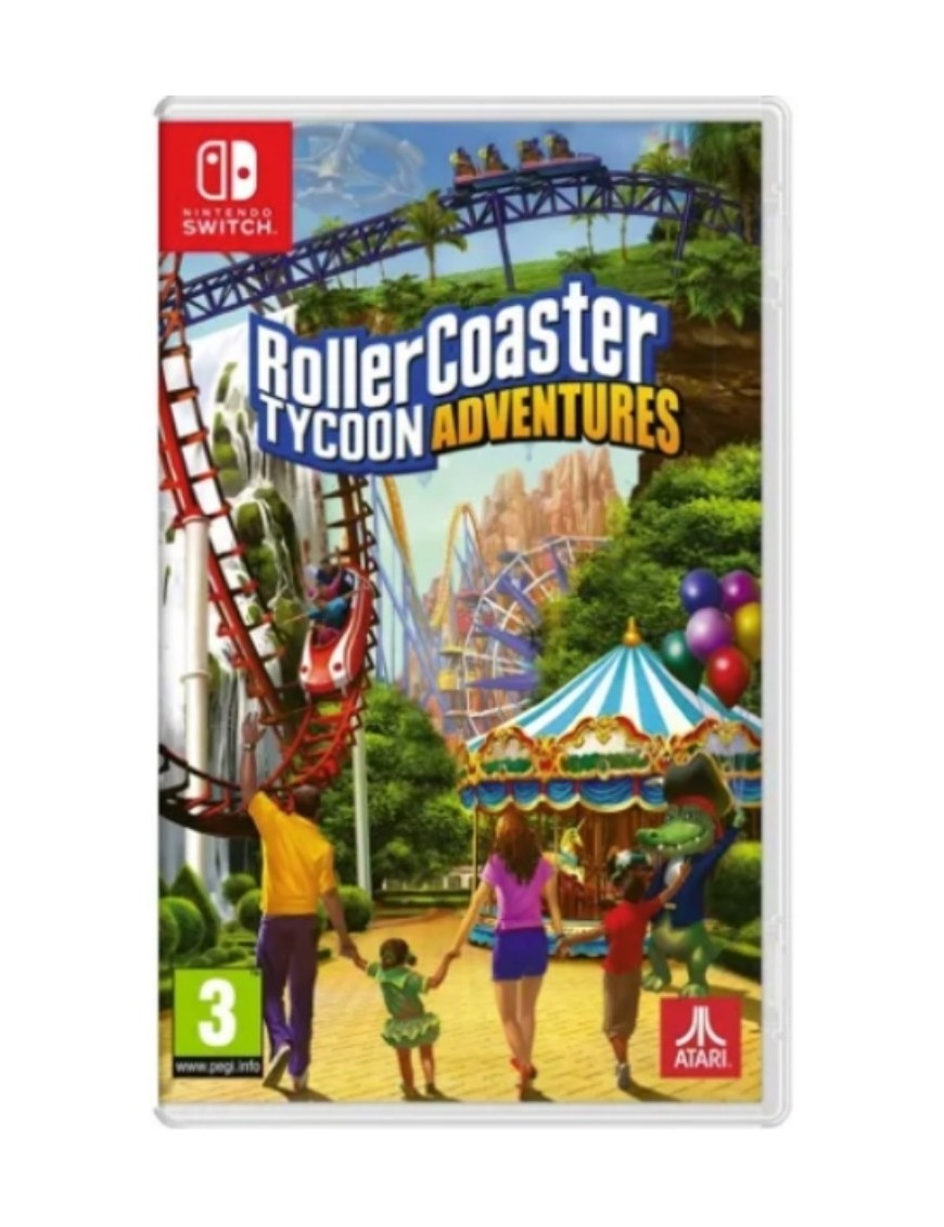 JEU SWITCH ROLLER COASTER TYCOON ADVENTURES