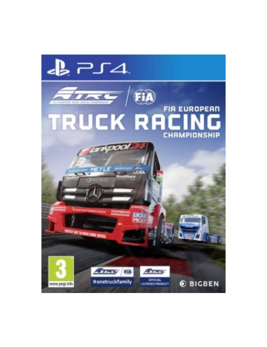 JEU PS4 FIA EUROPEAN TRUCK RACING CHAMPIONSHIP