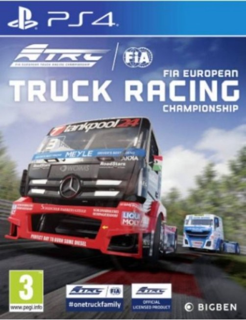 JEU PS4 FIA EUROPEAN TRUCK RACING CHAMPIONSHIP