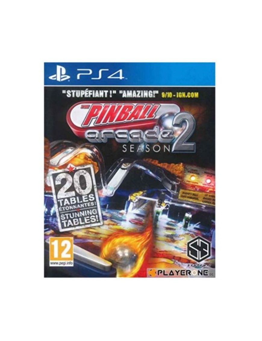 JEU PS4 PINBALL ARCADE SEASON 2 