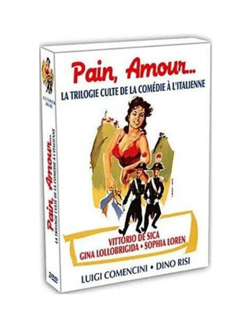 DVD PAIN, AMOUR... LA TRILOGIE CULTE DE LA COMEDIE A L'ITALIENNE