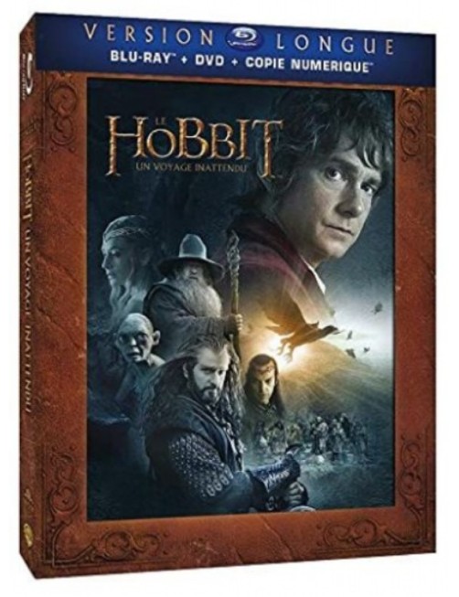 COFFRET BLURAY LE HOBBIT - UN VOYAGE INATTENDU [VERSION LONGUE - BLU-RAY + DVD + COPIE DIGITALE]