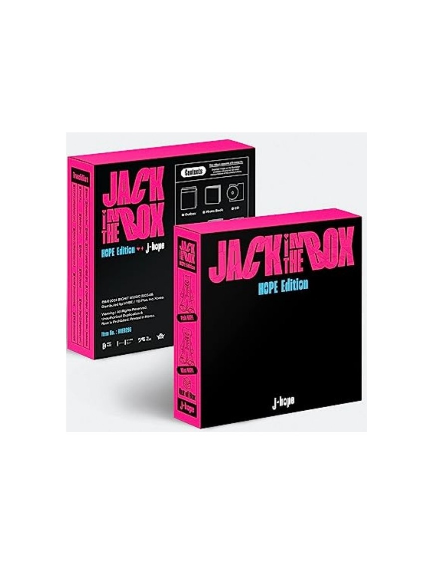 CD COFFRET JACK IN THE BOX - J HOPE 