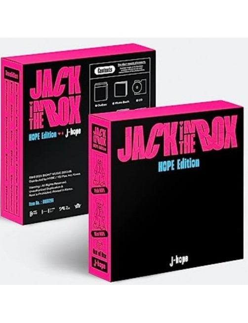 CD COFFRET JACK IN THE BOX - J HOPE 