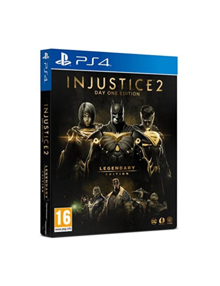 JEU PS4 INJUSTICE 2 LEGENDARY EDITION LIMITEE STEELBOOK