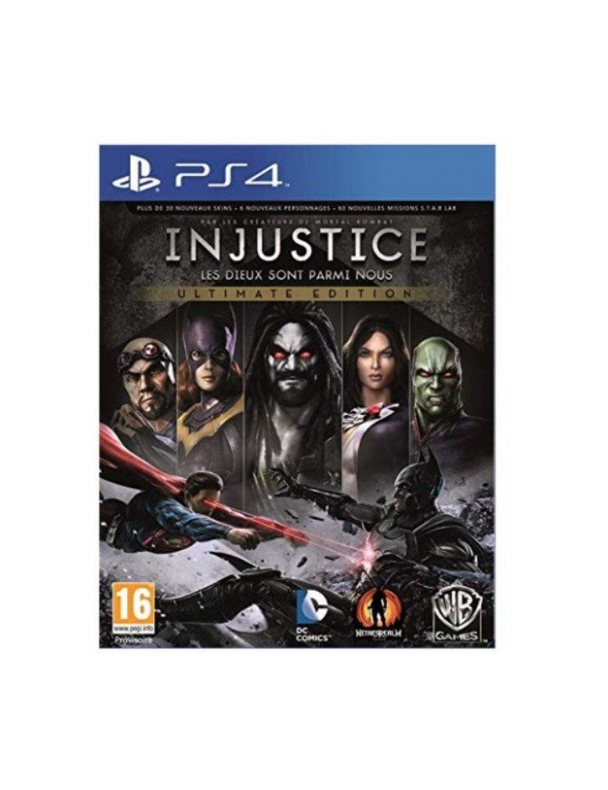 JEU PS4 INJUSTICE - LES DIEUX SONT PARMI NOUS 