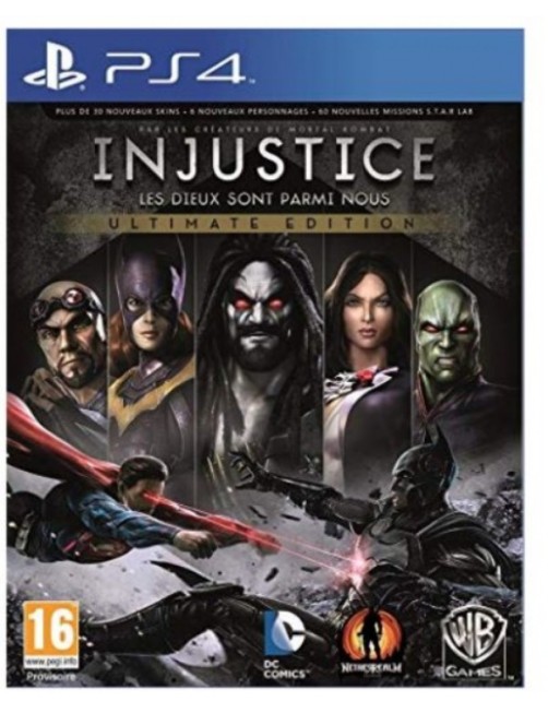 JEU PS4 INJUSTICE - LES DIEUX SONT PARMI NOUS 
