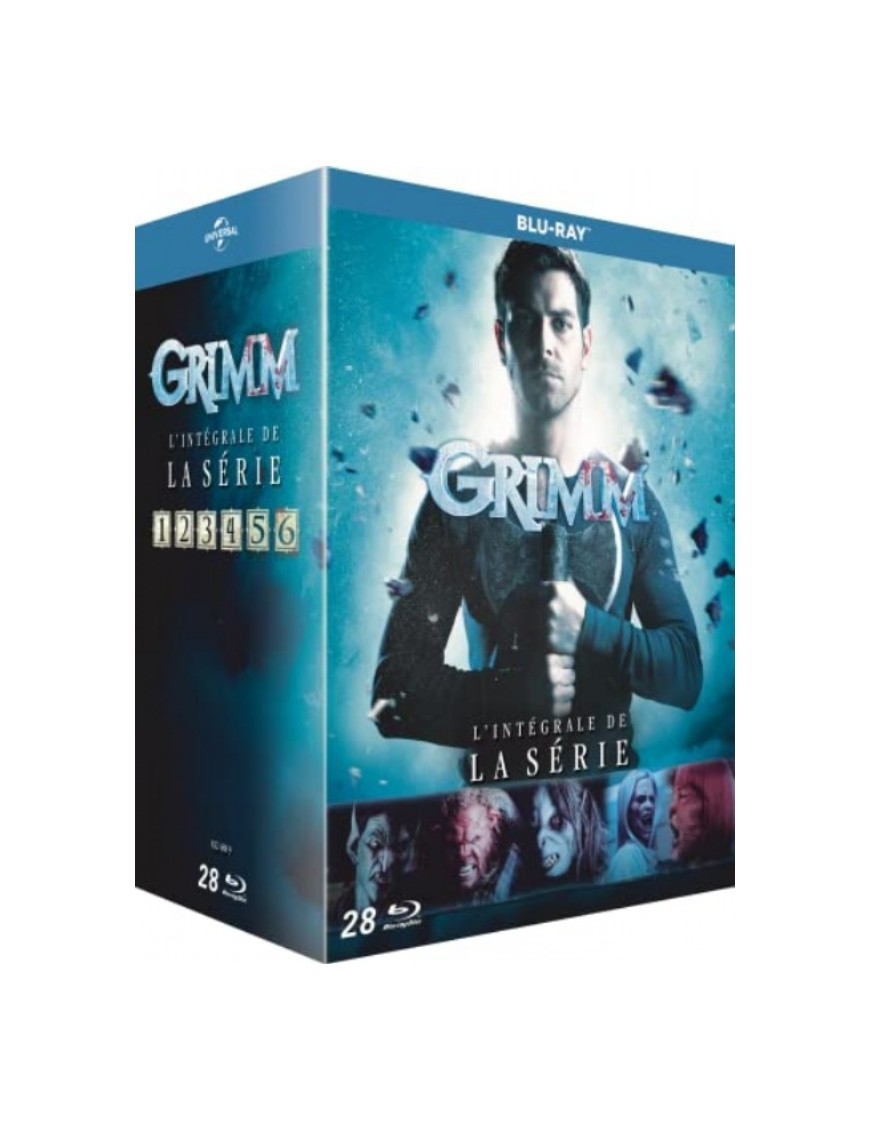 BLURAY COFFRET GRIMM : L'INTEGRALE DE LA SERIE 