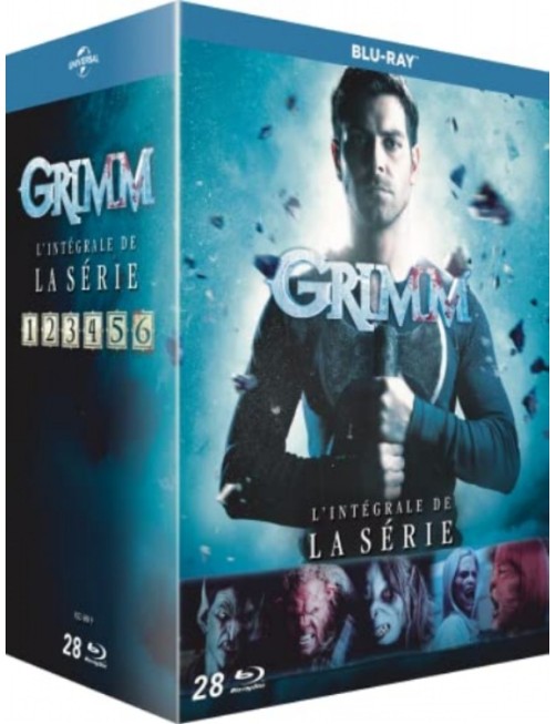 BLURAY COFFRET GRIMM : L'INTEGRALE DE LA SERIE 