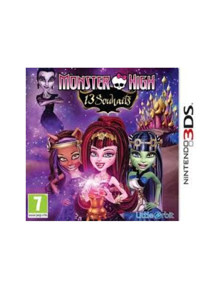 JEU 3DS MONSTER HIGH 13 SOUHAITS