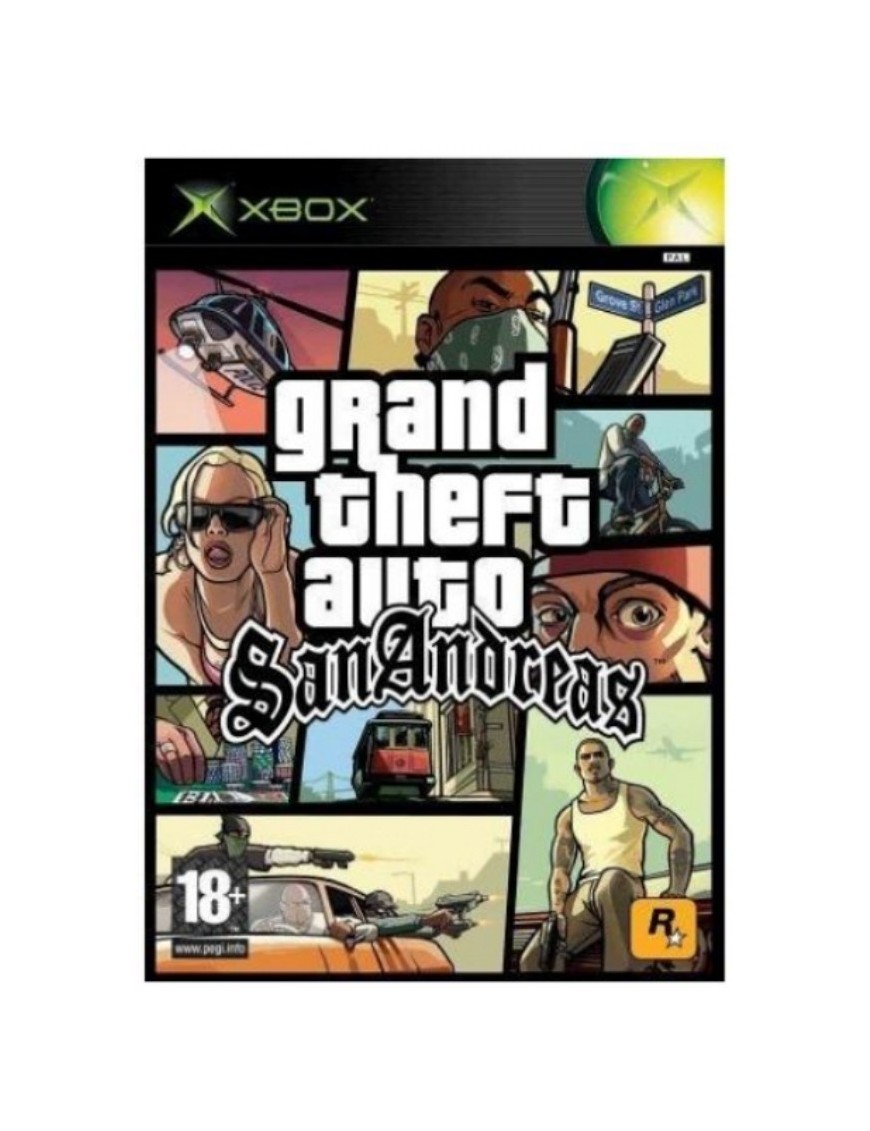 JEU XBOX GTA - SAN ANDREAS
