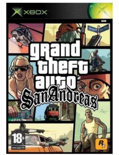 JEU XBOX GTA - SAN ANDREAS