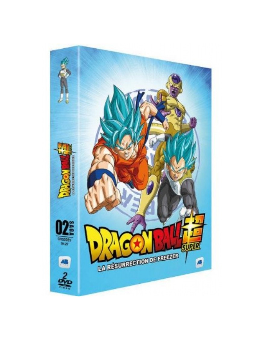 COFFRET DVD DRAGON BALL SUPER - SAGA 2 « LA RESURRECTION DE FREEZER» - EPISODES 19-27
