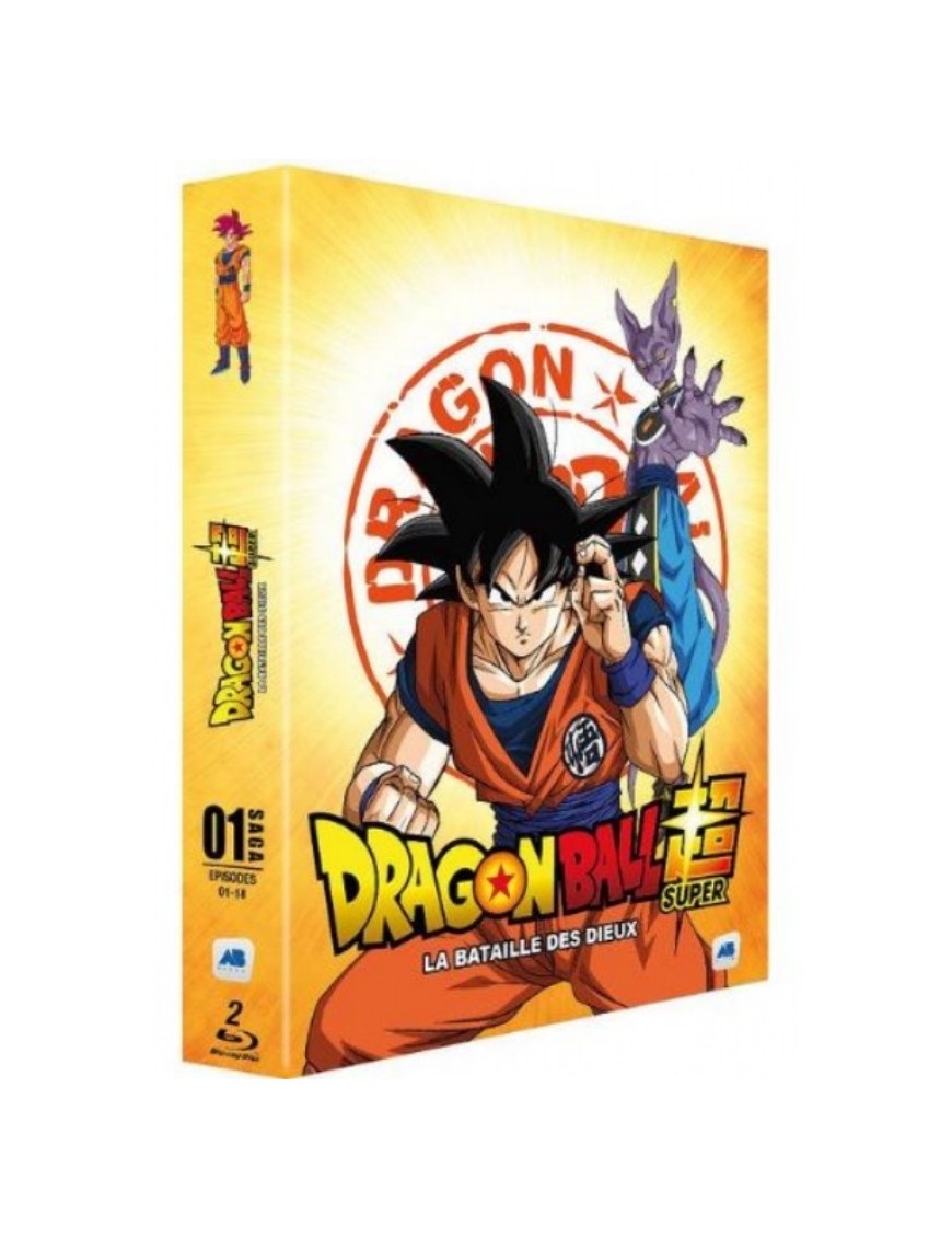 COFFRET BLURAY DRAGON BALL SUPER - SAGA 1 « LA BATAILLE DES DIEUX» - EPISODES 1-18