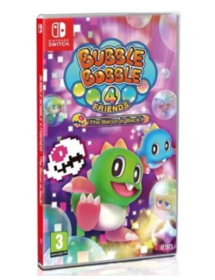 JEU SWITCH BUBBLE BOBBLE 4 FRIENDS