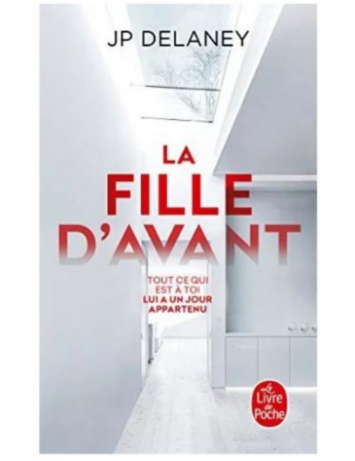 LIVRE LA FILLE D'AVANT - ROMAN