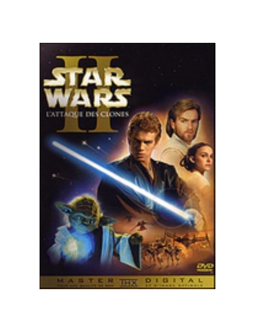 DVD STAR WARS II L'ATTAQUE DES CLONES