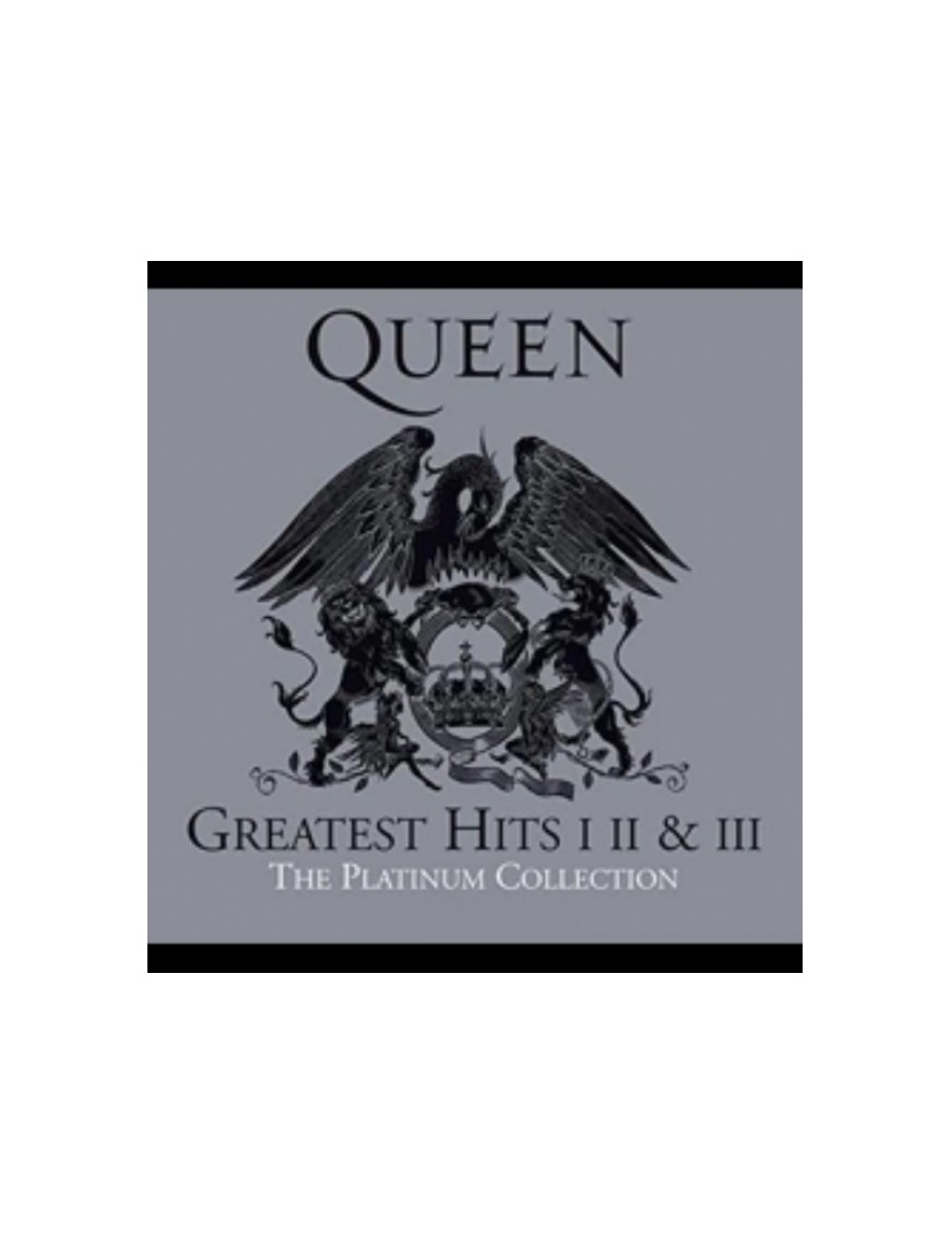 CD QUEEN GREATEST HITS I, II & III - PLATINUM COLLECTION
