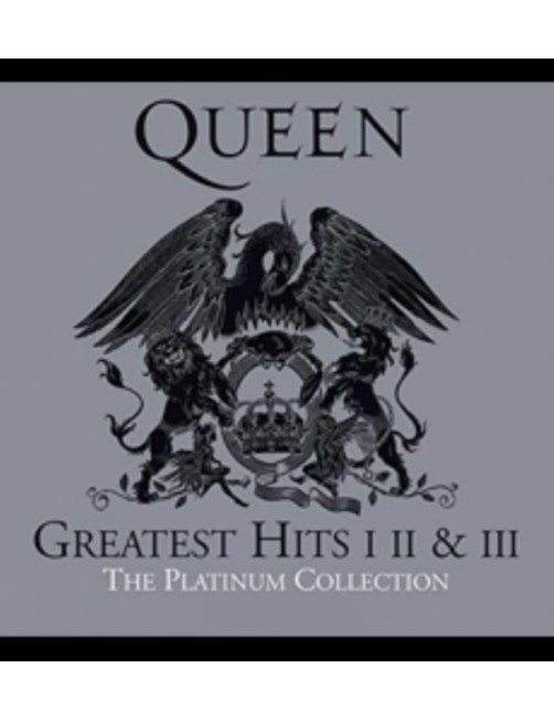 CD QUEEN GREATEST HITS I, II & III - PLATINUM COLLECTION