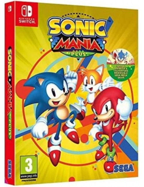 JEU SWITCH SONIC MANIA PLUS