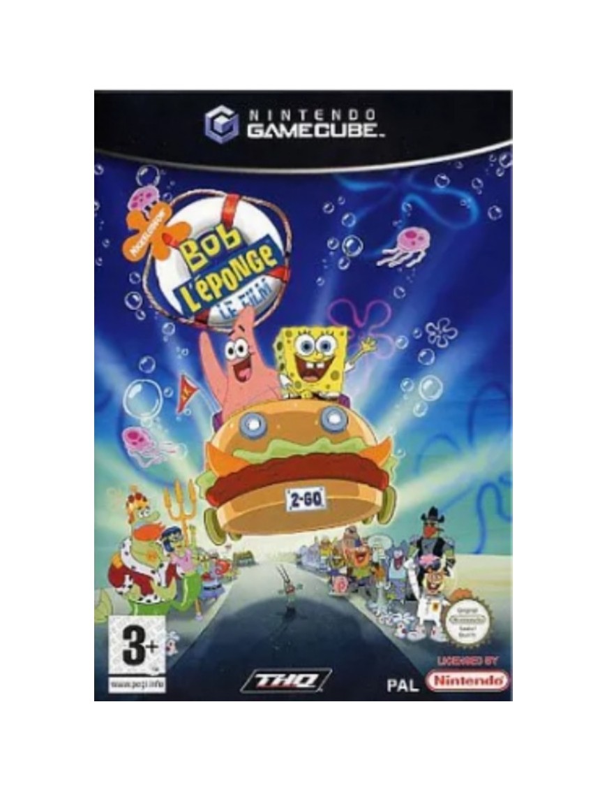 JEU GAMECUBE BOB L'EPONGE - LE FILM