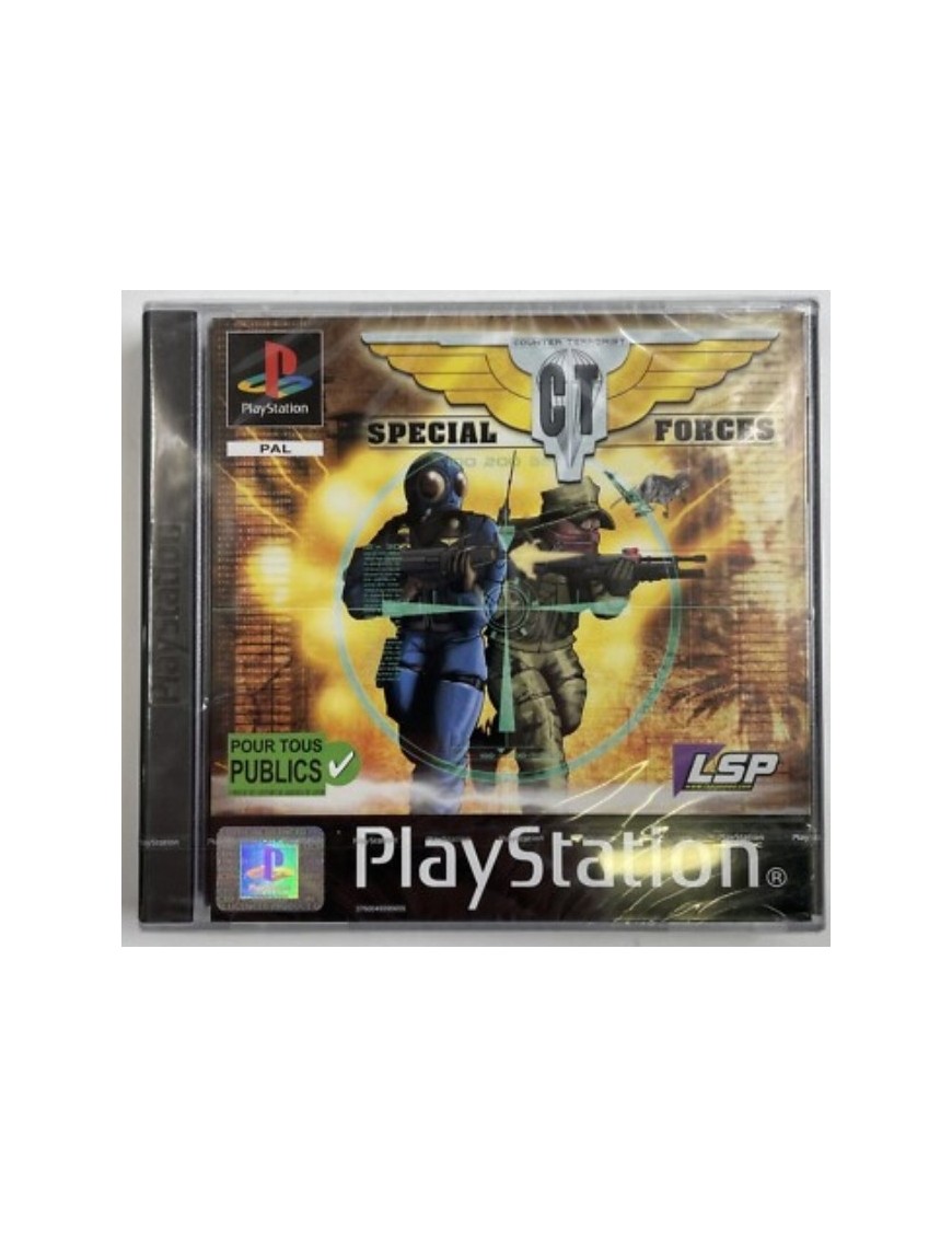 JEU PS1 SPECIAL CT FORCE PS1