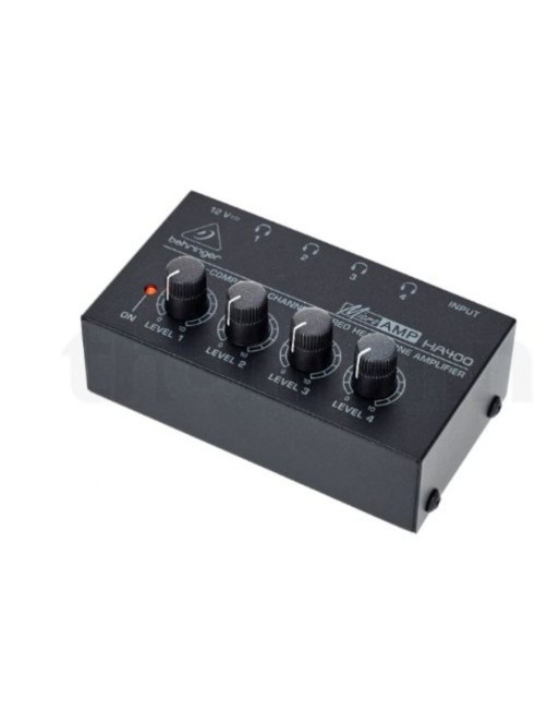 AMPLI CASQUE COMPACT 4 CANAUX BEHRINGER HA400