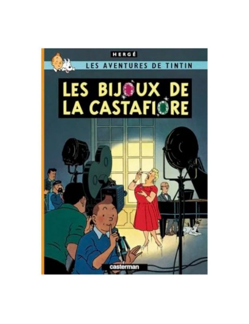 BD LES AVENTURES DE TINTIN - TOME 21 - LES BIJOUX DE LA CASTAFIORE