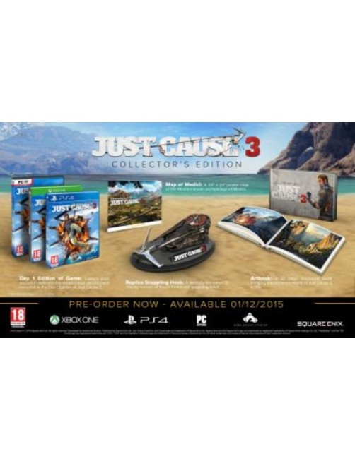 JEU PS4 JUST CAUSE 3 - ÉDITION COLLECTOR