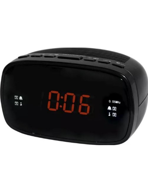RADIO REVEIL LISTO RR-908 NOIR