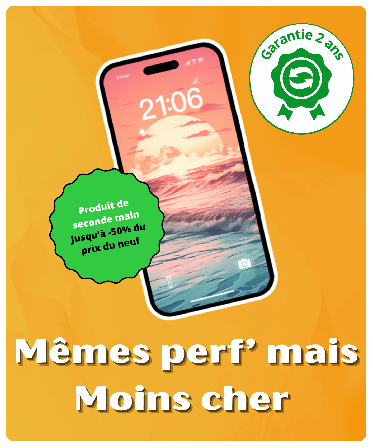 Smartphone reconditionné Cash Expert — mêmes perf’ mais moins cher